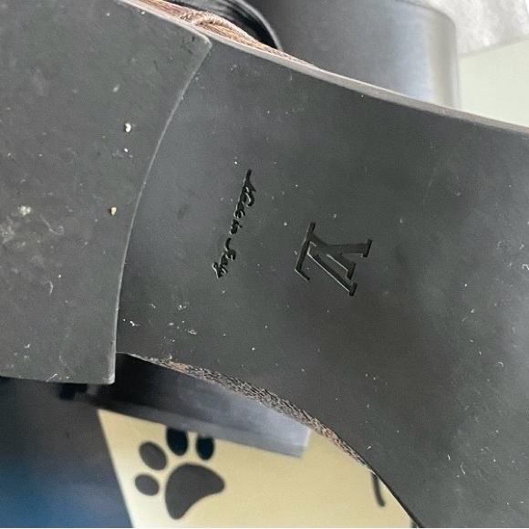 🤎BEAUTIFUL🤎Louis Vuitton Wonderland Flat Ranger Boots - Picture 12 of 12